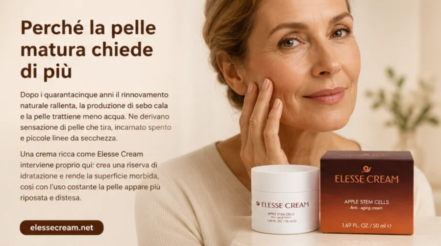 Elesse Cream für reife, trockene Haut – Anti-Aging-Pflege