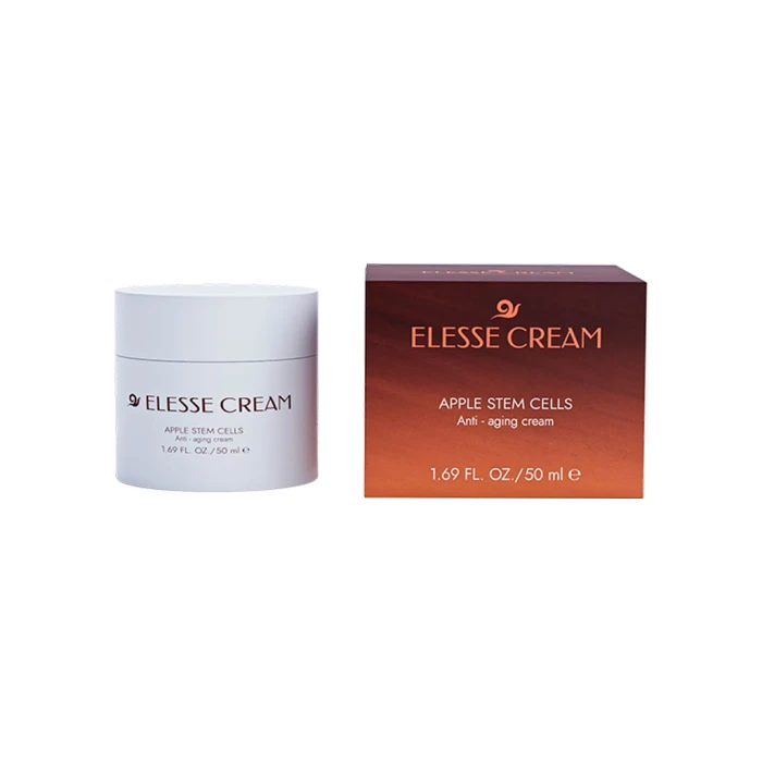 Elesse Cream – crema viso anti-età con cellule staminali di mela, 50 ml, da comprare in Italia